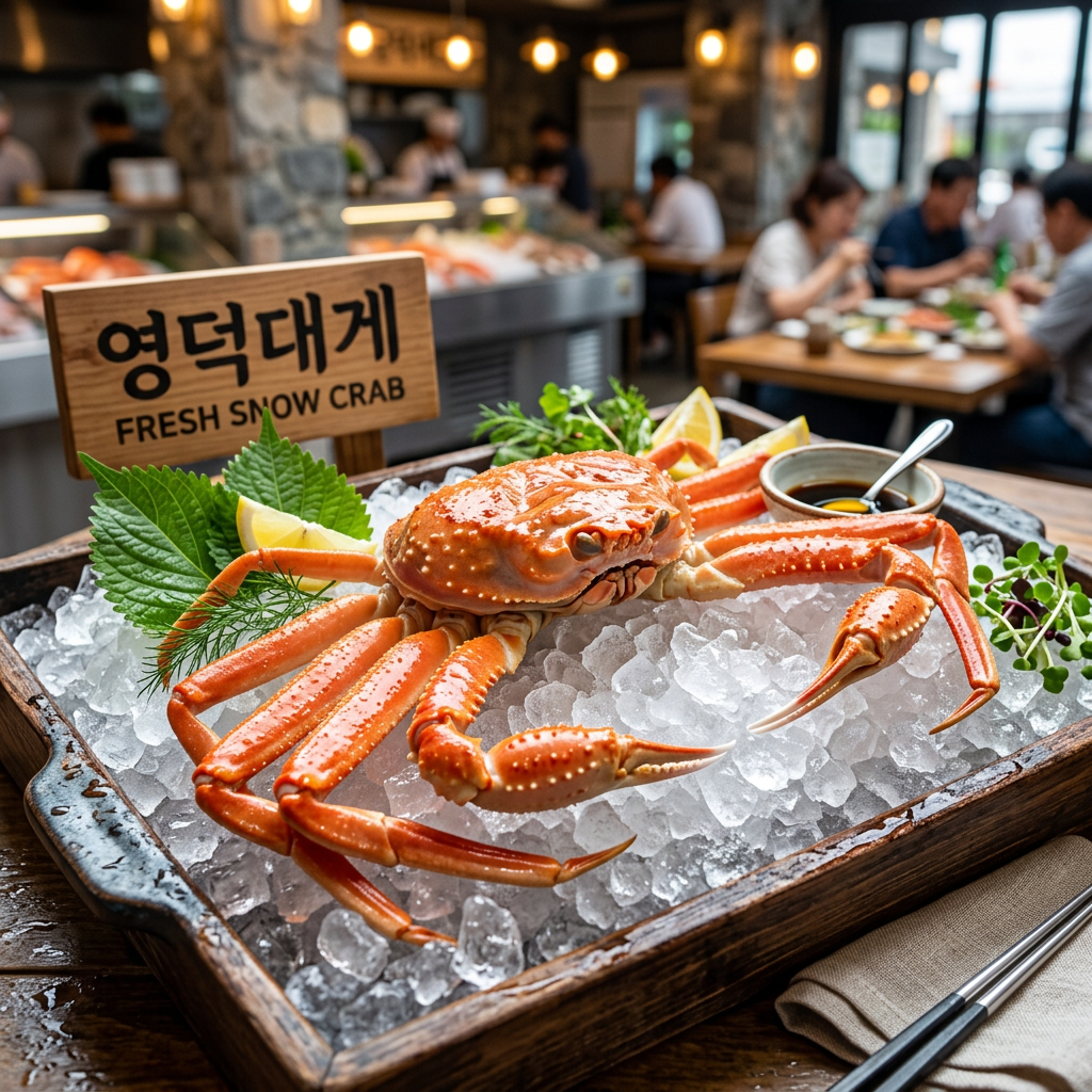 지역 특산물 - 영덕대게