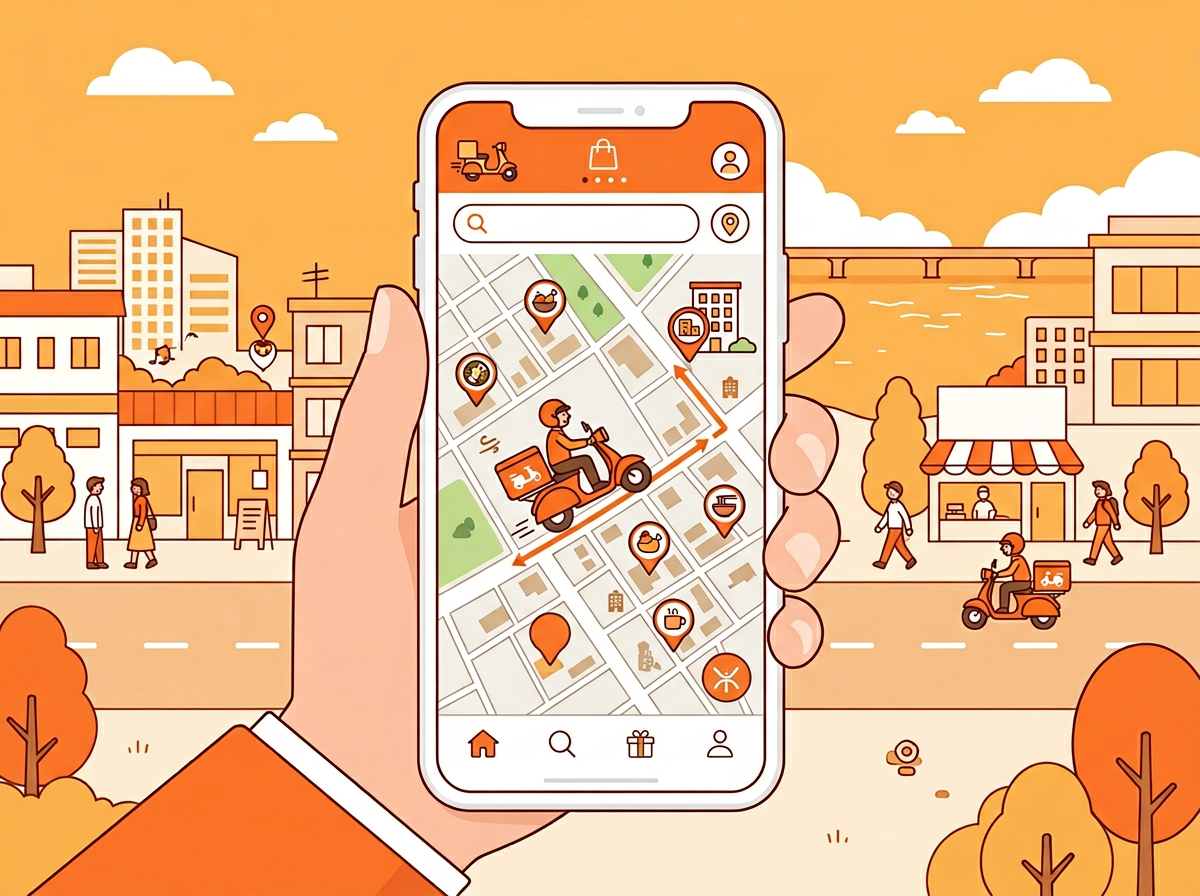 내 주변 가게를 더 쉽게